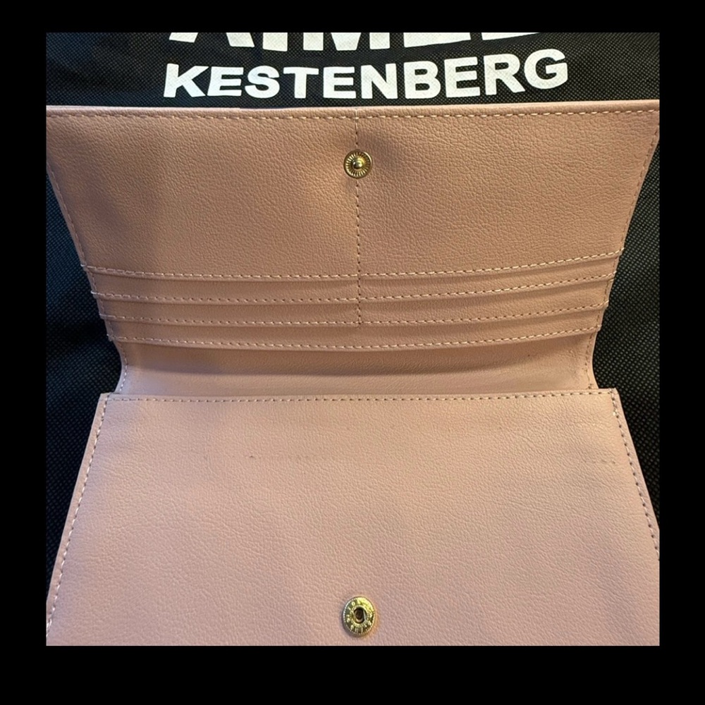 Aimee Kestenberg Blush Pink Leather Wallet